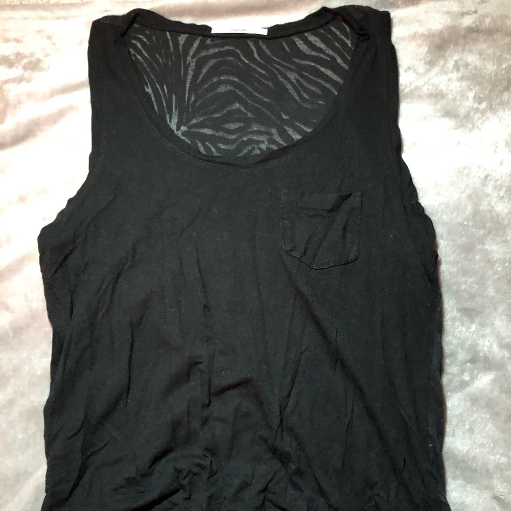 Cute Zebra Racerback Tank Top